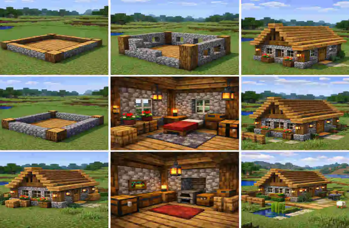 How to Build a House in Minecraft