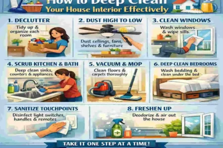 House Interior Deep Cleaning Ideas