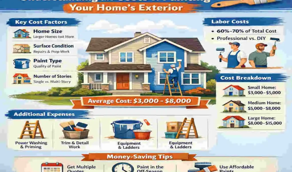 House Exterior Paint Costs