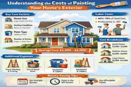 House Exterior Paint Costs