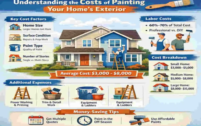 House Exterior Paint Costs