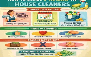 Should I Tip House Cleaners