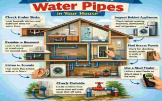 Where Are Water Pipes Located in a House