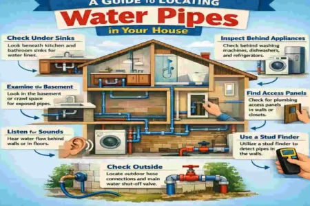 Where Are Water Pipes Located in a House