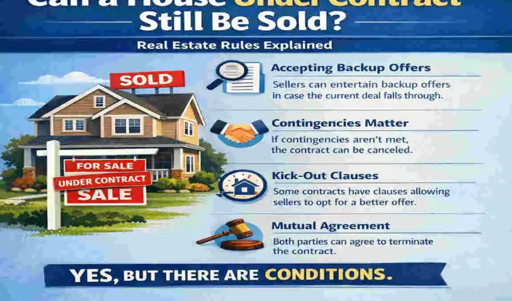 can a house under contract