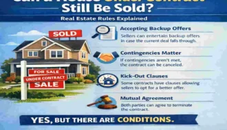 can a house under contract