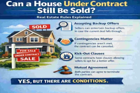 can a house under contract