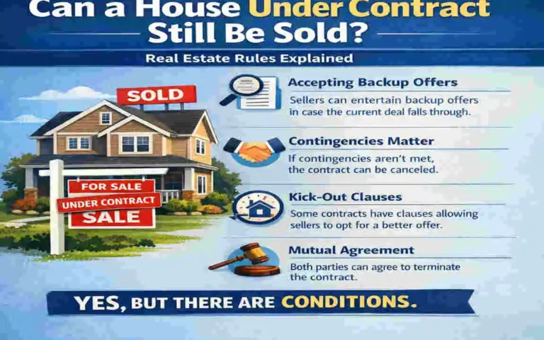 can a house under contract