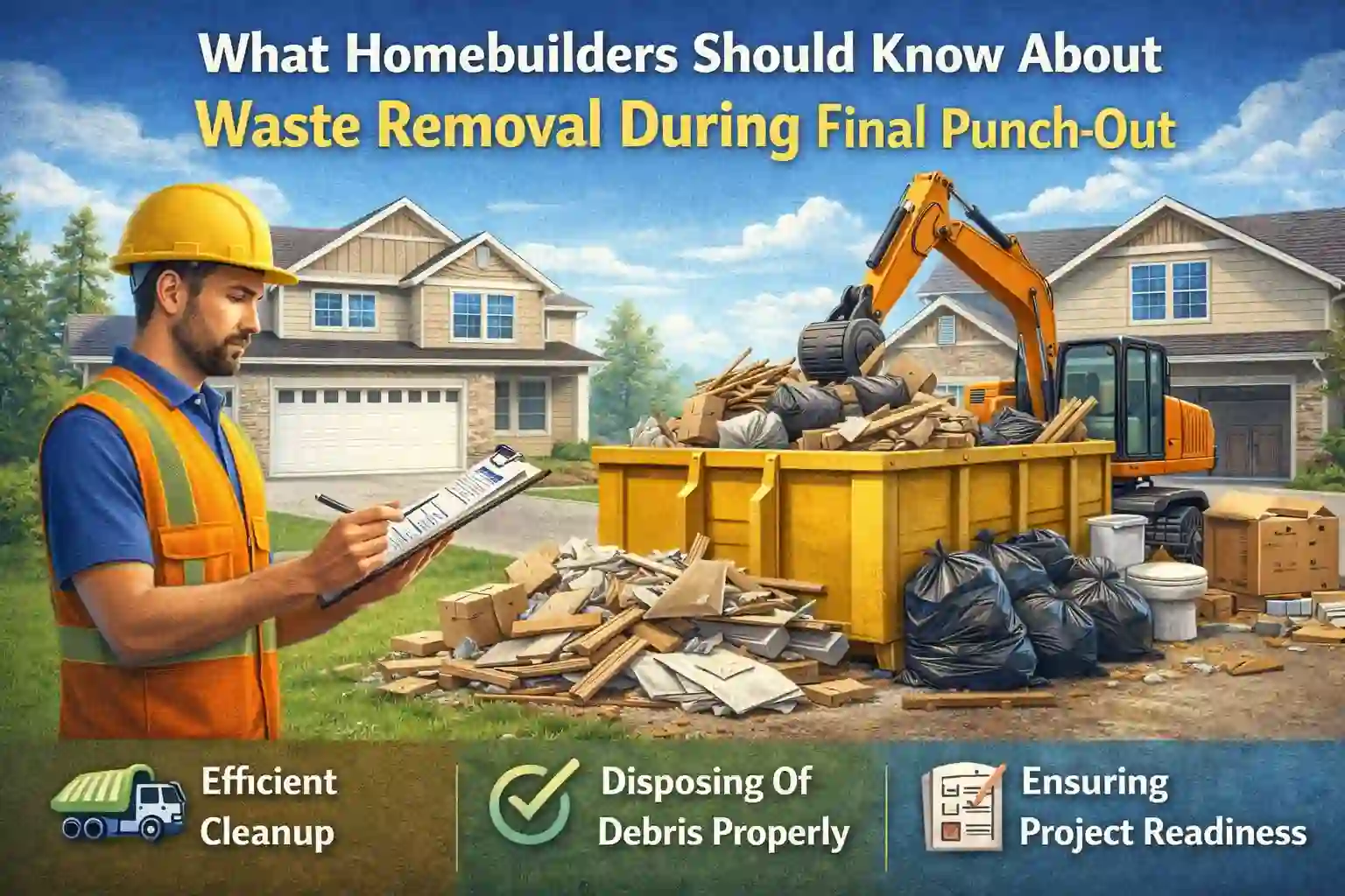 What Homebuilders Should Know About Waste Removal During Final Punch ...