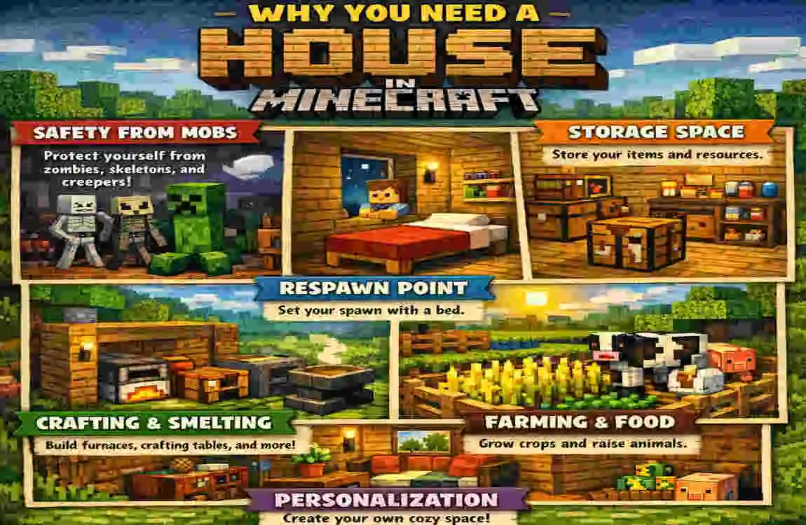 How to Build a House in Minecraft