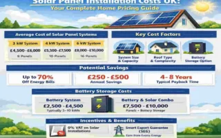 how much does it cost to install solar panel at home uk