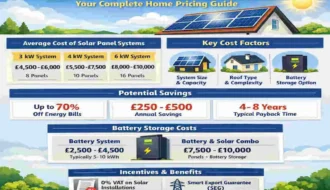 how much does it cost to install solar panel at home uk