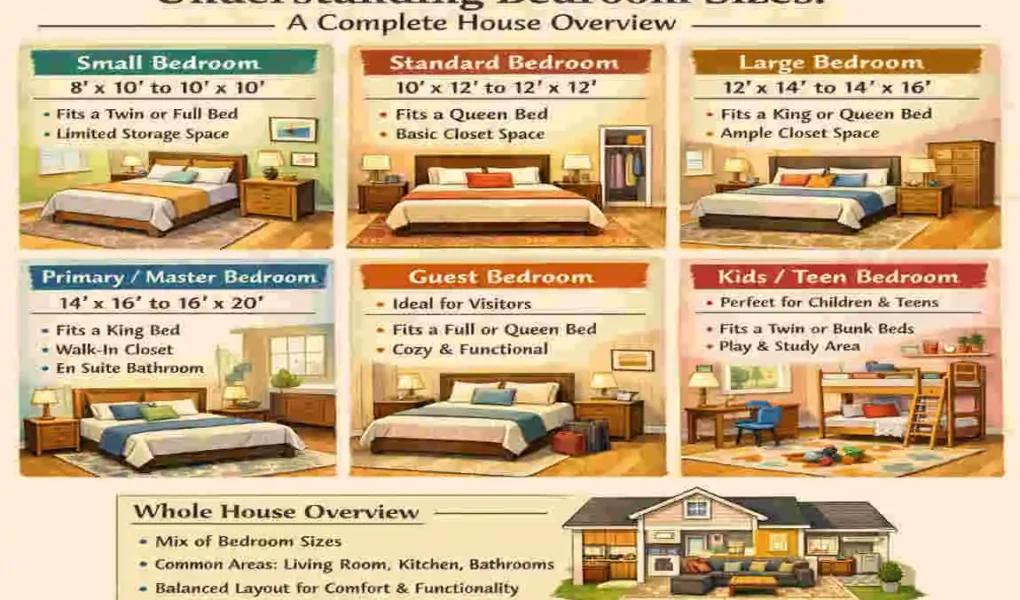 Ideal Bedroom Sizes for Modern Houses