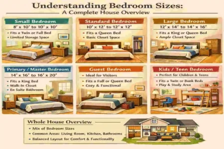 Ideal Bedroom Sizes for Modern Houses