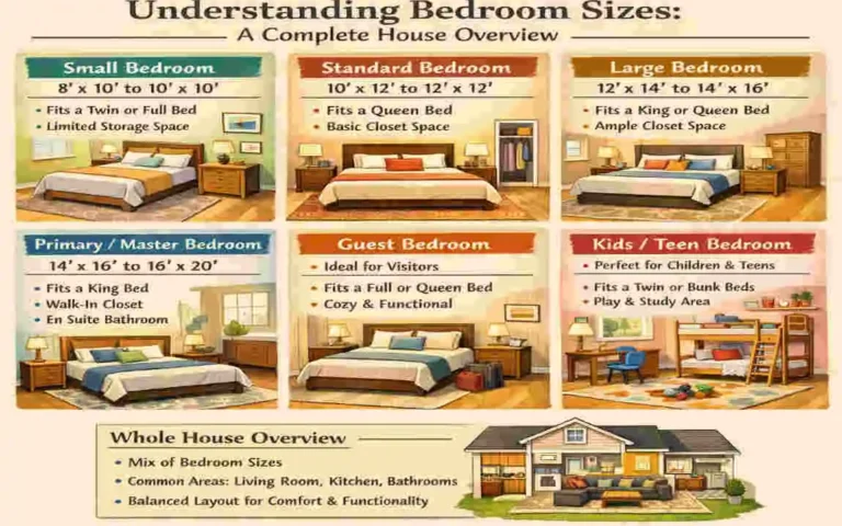 Ideal Bedroom Sizes for Modern Houses