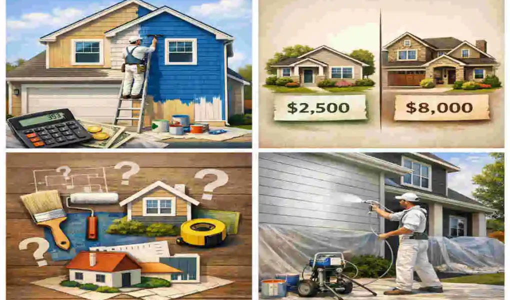 House Exterior Paint Costs