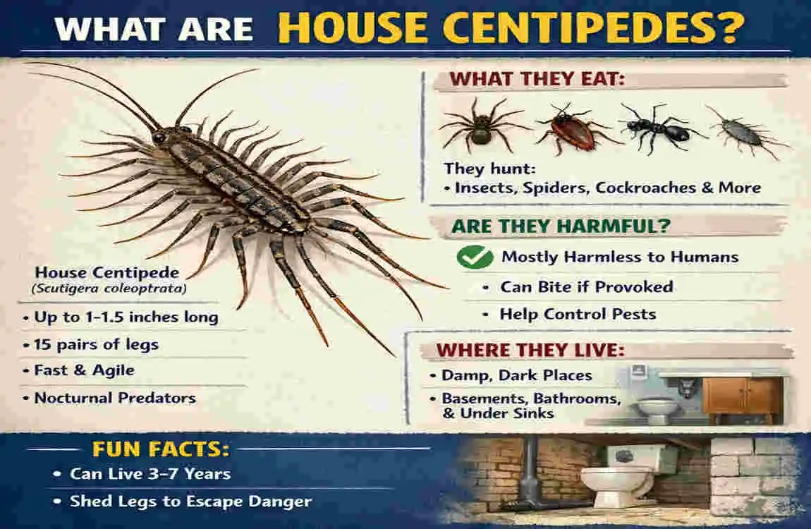 are house centipedes bad