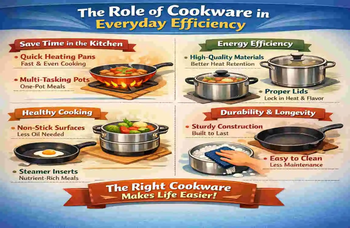 How Smart Cookware Choices Simplify Everyday Home Cooking
