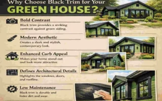 green house black trim