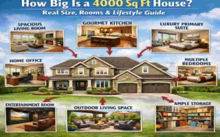How Big Is a 4000 Sq Ft House? Real Size, Rooms & Lifestyle Guide