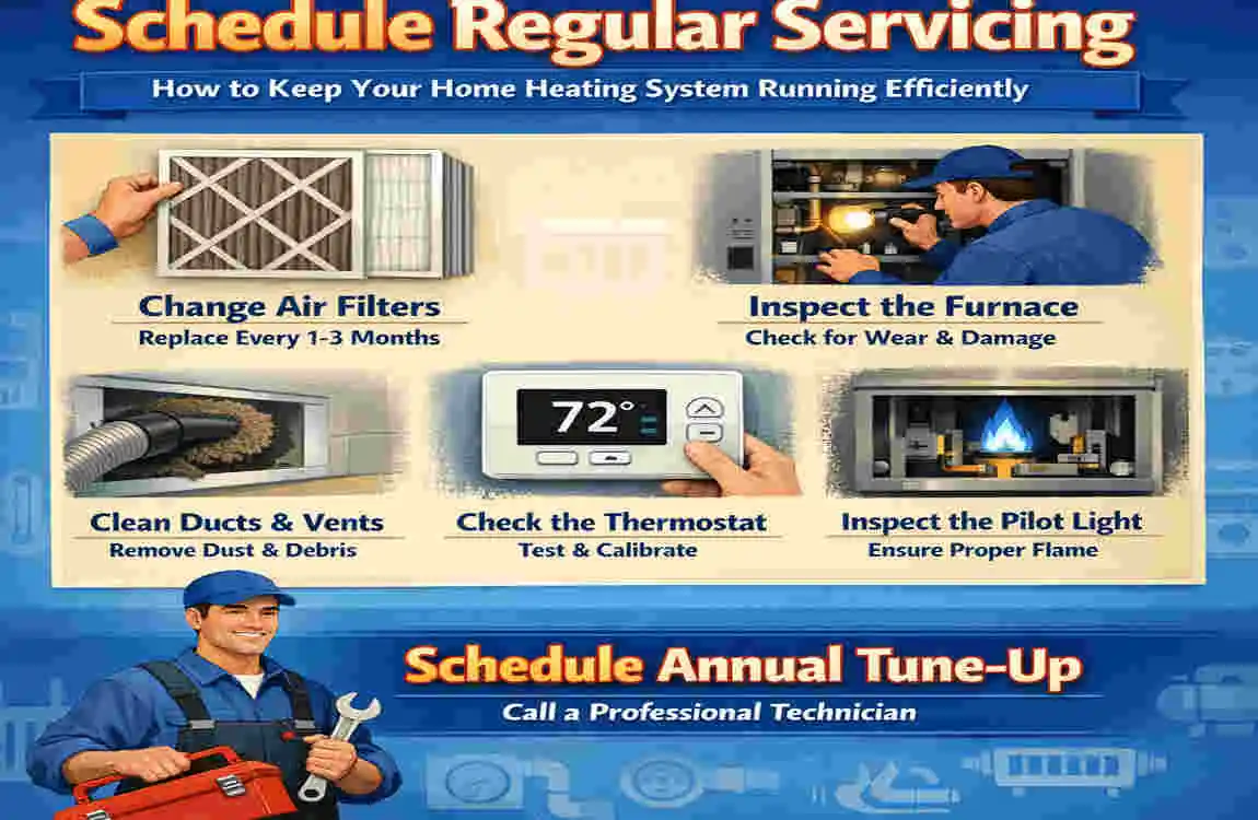 Home Heating System Running Efficiently