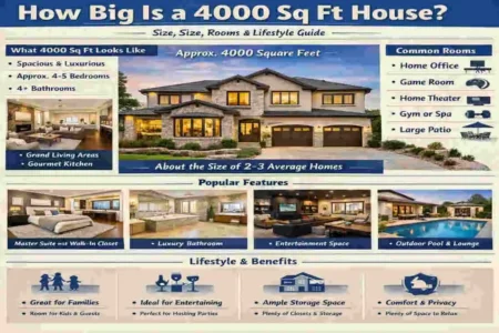 How Big Is a 4000 Sq Ft House