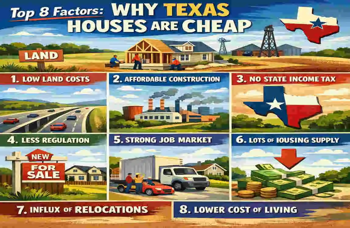 why texas houses are cheap