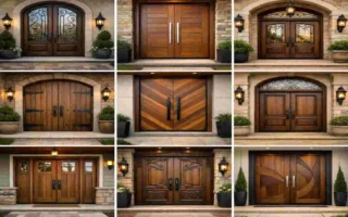 Wooden Double Door Designs for Home