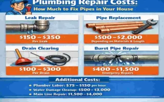 how much is it to fix plumbing in a house