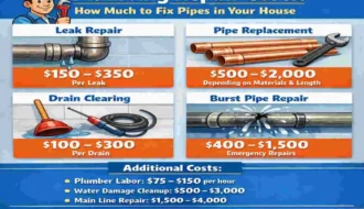 how much is it to fix plumbing in a house