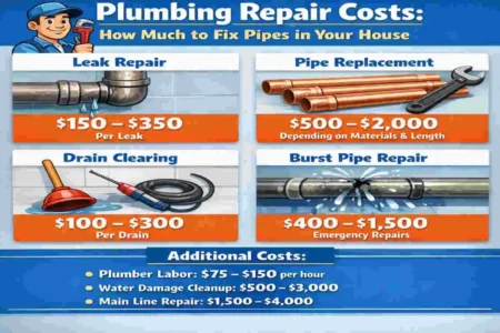 how much is it to fix plumbing in a house