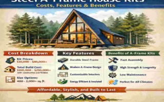 Steel A-Frame House Kits