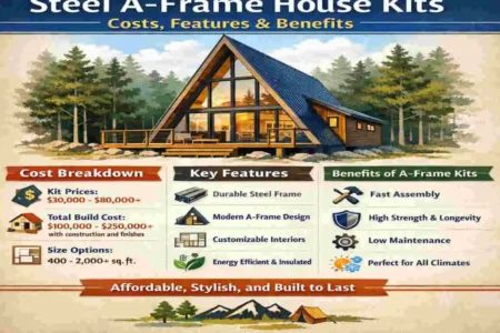 Steel A-Frame House Kits