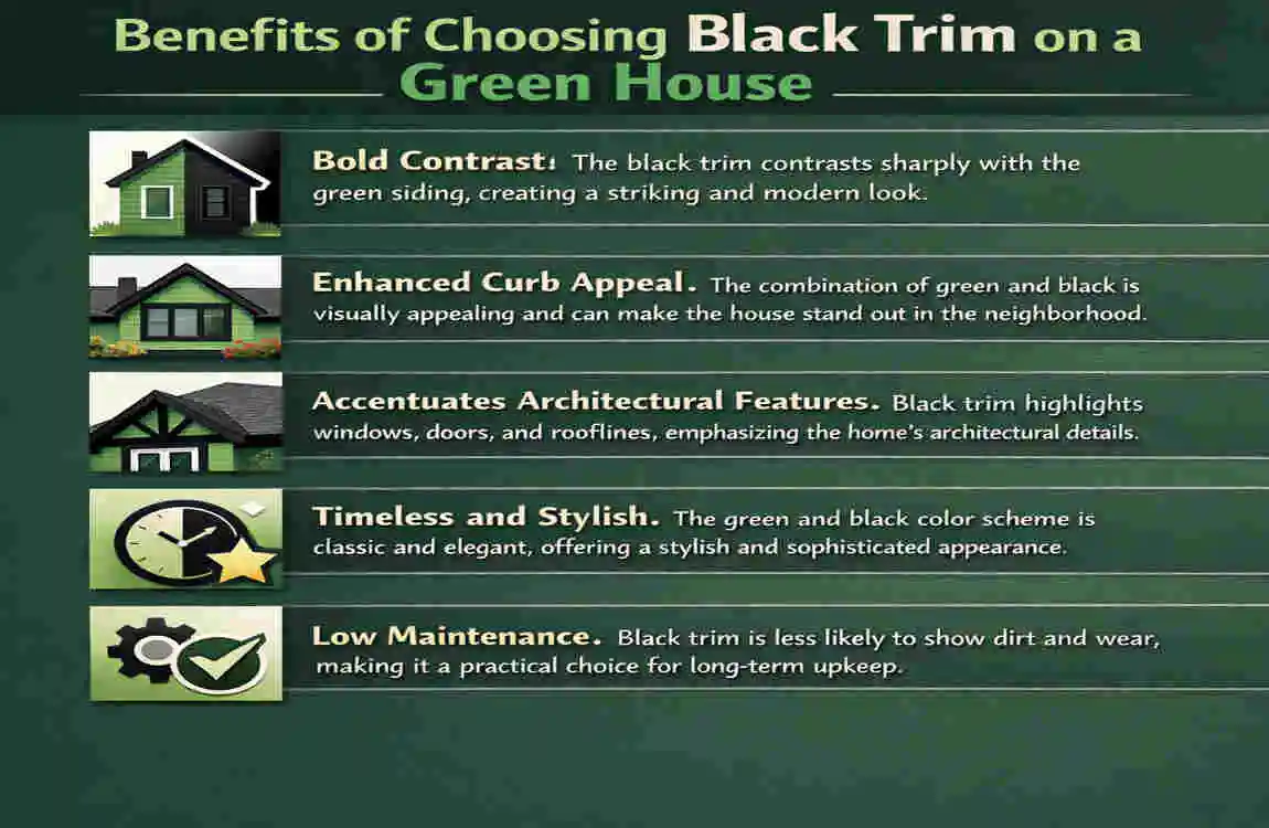 green house black trim