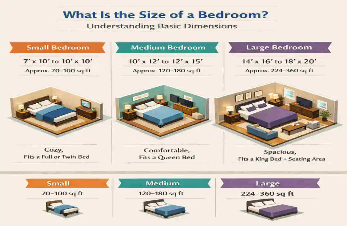 Ideal Bedroom Sizes for Modern Houses