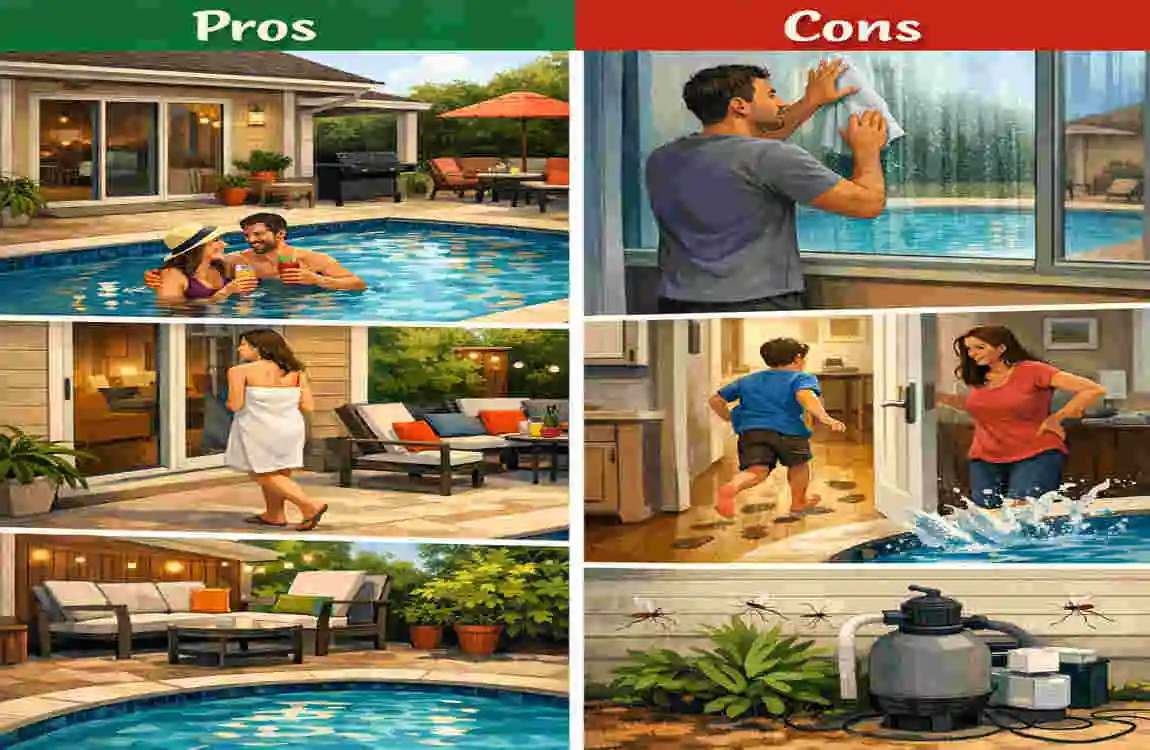 How Far Should a Pool Be From Your House?