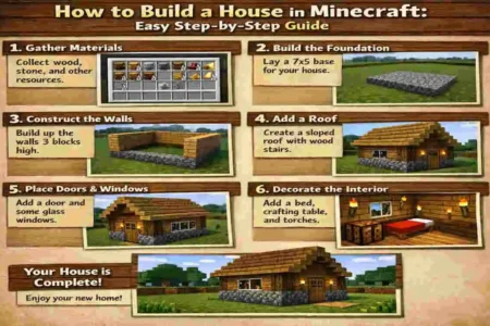How to Build a House in Minecraft