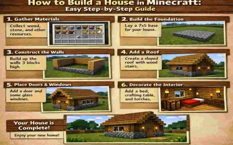 How to Build a House in Minecraft