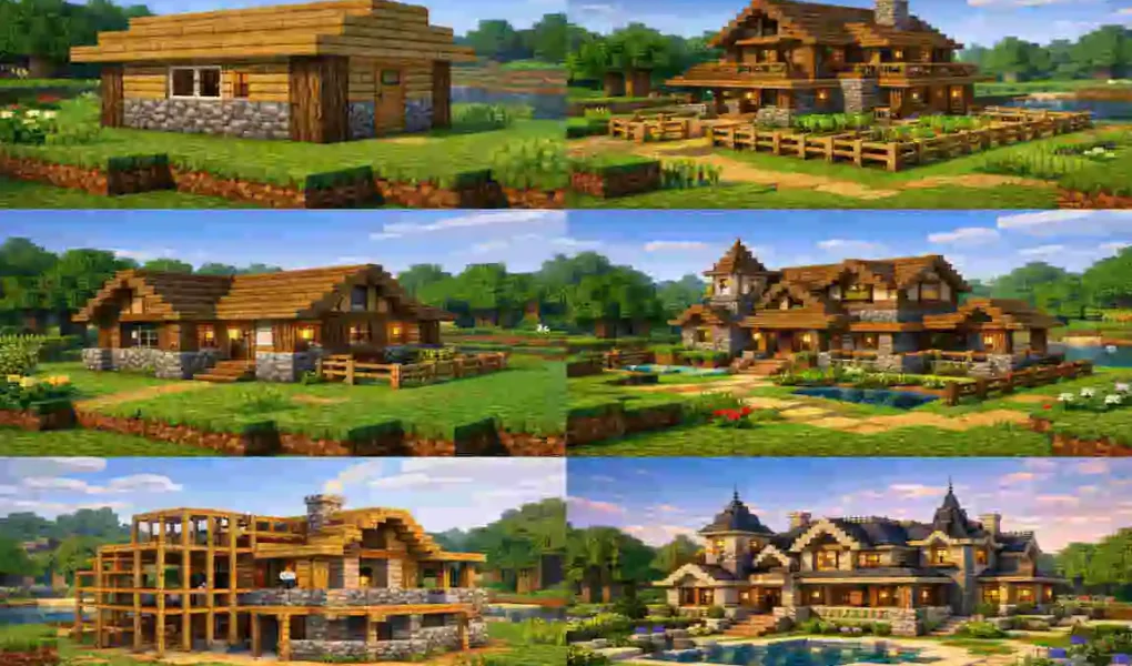 How to Build a House in Minecraft