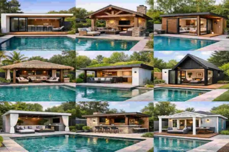 Pool House Construction