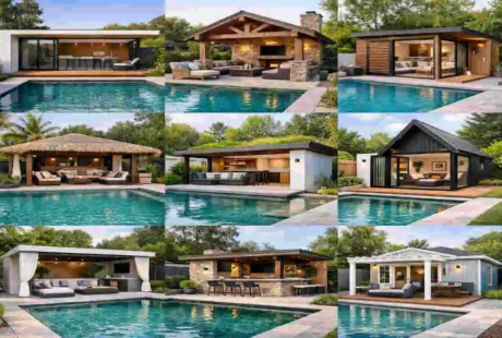 Pool House Construction