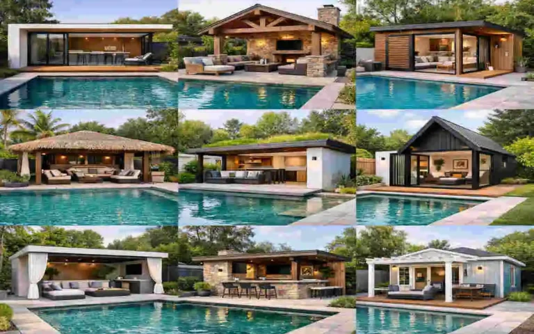 Pool House Construction