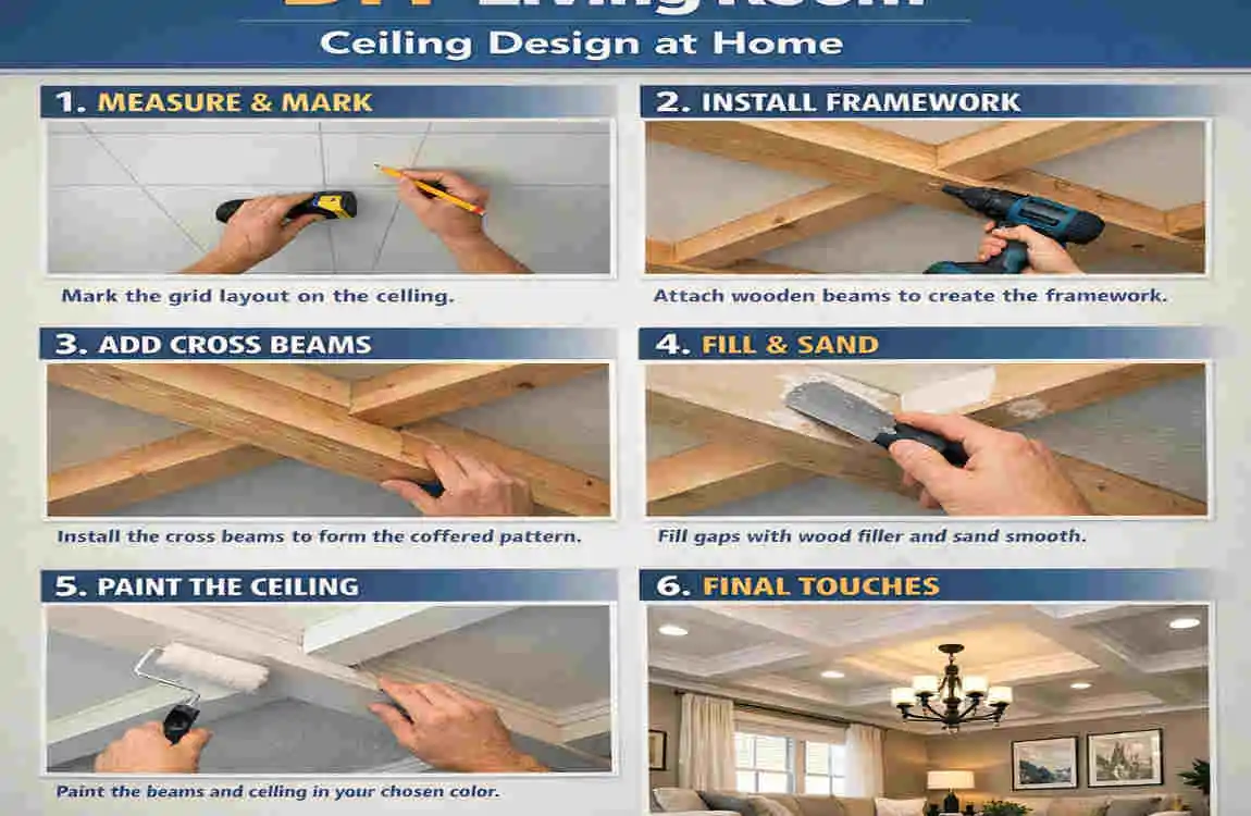 living room ceiling design at home