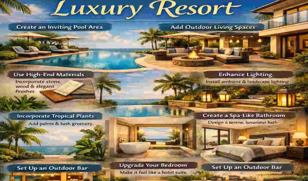 How to Make Your House Look Like a Luxury Resort