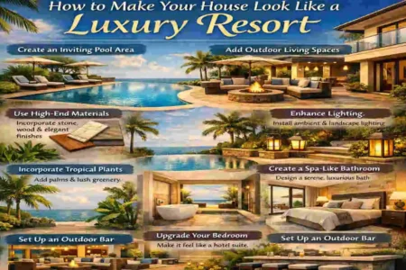 How to Make Your House Look Like a Luxury Resort