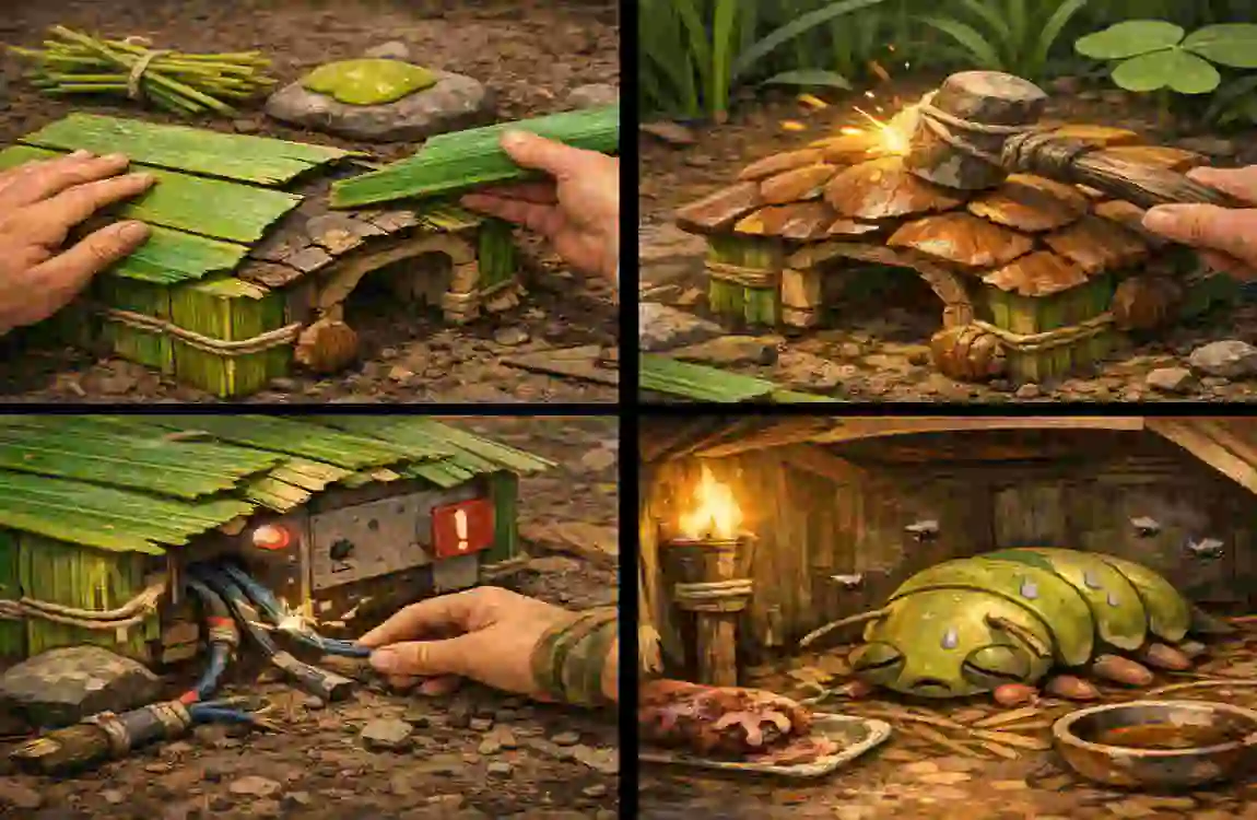 Pet House Guide for Grounded