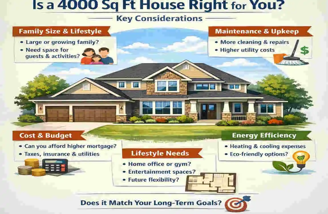 How Big Is a 4000 Sq Ft House