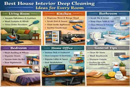house interior deep cleaning ideas