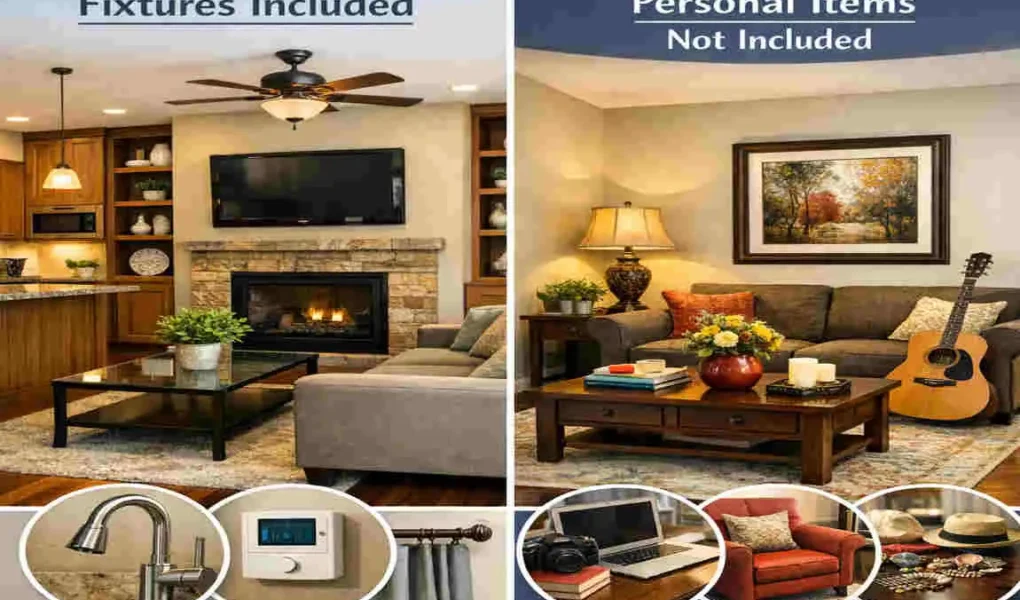 what is considered furnishings when selling a house