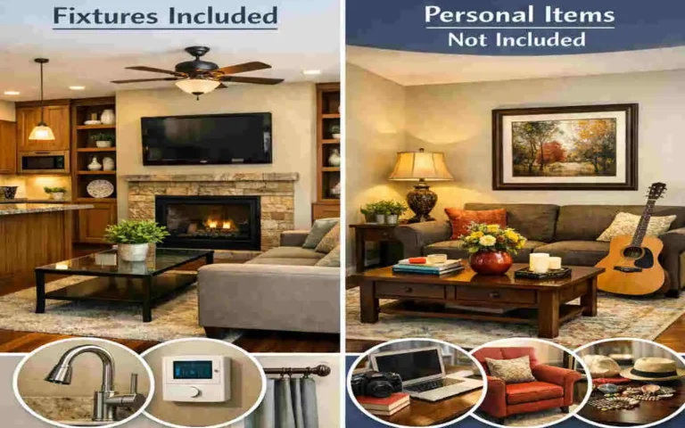 what is considered furnishings when selling a house